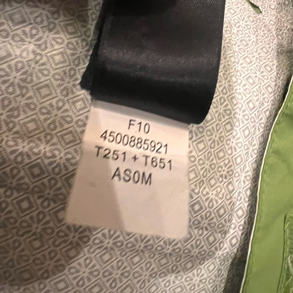 The North Face Womens Rain Jacket Coat HyVent Shell Green Small - Picture 2 of 14